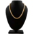 Gold plated crystal studded Necklace chain 17 inch