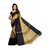 Bhuwal Fashion Exclusive beige Cotton Silk Sari with Blouse--BF396