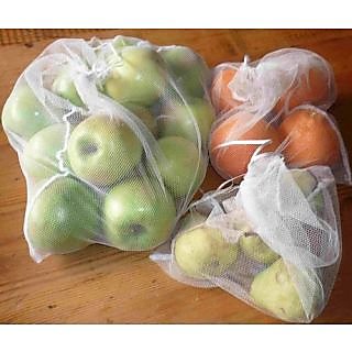 12 pcs Multipurpose Fridge Storage Bags for Fruits and Vegetables