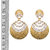 Meia Gold Plated Gold Alloy Ear Spike For Women