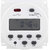 Gadget Hero's 24V-220V LCD Digital Weekly Programmable Power Timer. Time Relay Switch.