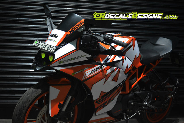 ktm rc 200 visor wrap