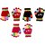 Kotton Labs Kid's Unisex Gloves (Multi-Coloured, Set of 3, 3-5 Years) (Colors May vary )