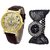 Transparent And Glory Black Julo Combo Love Couple Analog Watch - For Men And Women