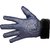Nandini Solid Winter Women's Gloves Leather + Fur  Blue color Warm