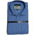 Comfort Men's Stylish look Solid Plain Blue Shirt