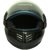 Zokar Racer Full Face Helmet Black With ISI Mark (HQ-09)