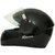 Zokar Racer Full Face Helmet Black With ISI Mark (HQ-09)
