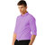 Van Galis Fashion wear Purple Formal Shirt For Men