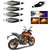 AutoStark Motorcycle LED Turn Signal Indicators Set of 4 Light Lamp For KTM Duke 390