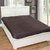 The Intellect Bazaar Waterproof And Dustproof Double Bed Fitted Mattress Protector (7272) inches,Brown