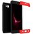 Jma 360 Degree GKK Double Dip 3 in 1 Hard Shockproof Back Case Cover for Samsung Galaxy J7 Prime - Red-Black