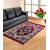 Velvet Maroon Carpet Of Persian Design By Vivek Homesaaz 4' X 6'