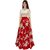 Aika Benglori Silk Embroidery Lehenga Choli For Women ( RedWhiteFree Size)LAHF2192