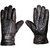 Takson Wet & Dry Black Leather Riding Gloves