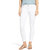 Rock Hudson Women's Denim Jeans - Contemporary Regular Fit Denims for Women - Mid Rise Ankle Length Jeans - White & Black