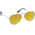 Arzonai Trending Orange Aviator Shape UV Protected Sunglasses for Men & Women (MA-7777-S8)