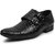 Buwch Men Black Formal Monk Shoe For Men