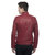 Emblazon Men's Maroon Casual Jacket