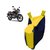 AUTOAGE Premium Yellow with Black Bike Body Cover For Bajaj V 150