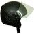 Zokar Half Face Helmet With ISI Mark Black ( HQ-23 )