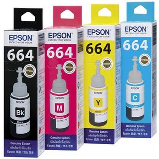 Original 75ml INK Bottles for EPSON set L100 L110 L200 L210 Printer Ink with Reset Codes offer