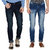 Stylox Men's Washed Slim fit Super Lycra jeans - Pack Of 2
