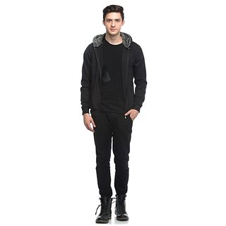 Top Men Emblazon Men's Black High Neck Sweatshirt 2025 at ShopCircuit | ONDC