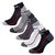 HDECORE Multicolor Polycotton Ankle Socks 5 Pair