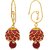 Aabhu Gold plated Pacchi Jewellery Stone Studded Pearl Beaded Handmade Jhumki Earrings For Women  Girls