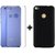 Mobik Transparent Back Cover For Huawei Honor 8 Lite 4GB With Carbon Fiber Black Back Cover