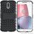 Mobik Hybrid Back Cover for Motorola Moto G4 Plus With Tempered Glass
