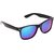 Adam Jones Blue Mercury /Mirrored Wayfarer Sunglasses For Men And Women (Black Frame) Adam Jones Blue Mercury /Mirrored