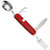 Kudos Stainless Steel Portable Folding spoon fork knife Cutlery for traveling PURPOS- (1PC)