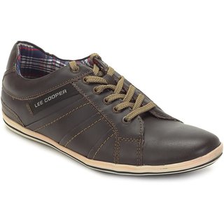 Buy Lee Cooper Men s Brown Outdoor Shoes Option 5 Online Shopclues