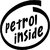 Black Petrol Inside Sticker / Decal For Car Fuel Lid Car sticker