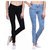 Mynte Skinny Fit Black-Ice Blue Ladies Jeans Combo