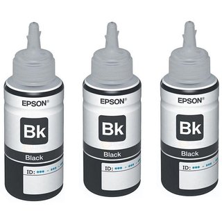 Epson Black Ink Pack of Three T6641 offer