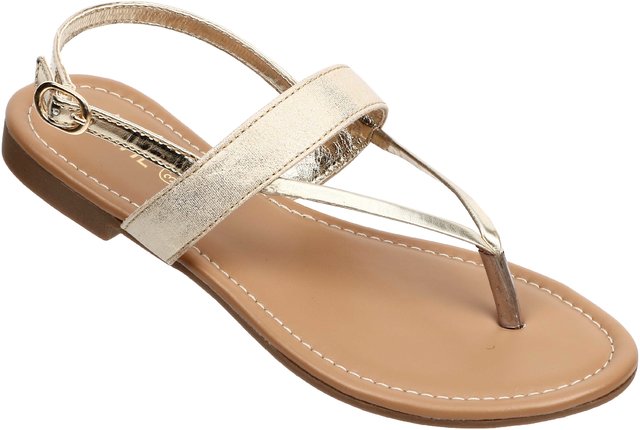 Buy online Gold Synthetic Slip On Sandals from heels for Women by Glitzy  Galz for ₹1039 at 20% off | 2024 Limeroad.com