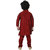 JBN Creation Boys Cotton Silk Kurta & Pyjama Set For Kids (Color: Maroon)
