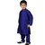 JBN Creation Boys Cotton Silk Kurta & Pyjama Set For Kids (Color: Blue)