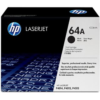HP 64A Black LaserJet Toner Cartridge (Black)