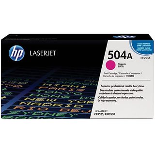 HP 504A Color LaserJet CE253A Magenta Print Cartridge (Magenta)