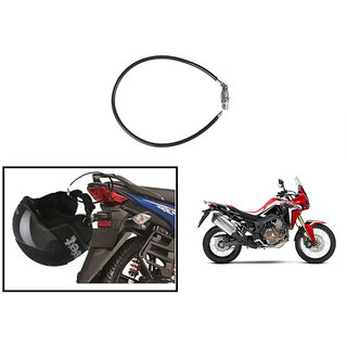 Buy Autonity 4 Digit Steel Cable Helmet Lock Black for Honda
