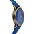 Asgard Round Dial Blue Leather Strap Watch for Men