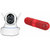 Zemini Wifi CCTV Camera and Facebook Bluetooth Speaker for GIONEE GPAD G3(Wifi CCTV Camera with night vision |Facebook Bluetooth Speaker)