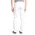 Ansh Fashion Wear Men's White Strechable Denim Jeans