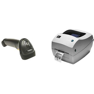 Zebra LS2208 and GC420T Barcode Scanner