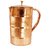Copper Jug / Embossed Copper Jug / Copper Water Jug For Good Health With Copper Glass