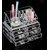 AVMART Cosmetic Organizer Makeup Storage Box Lipstick Holder Stand 6 Drawer